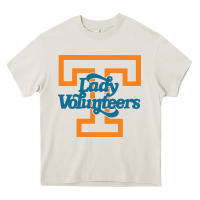 Cream tennessee lady volunteers Heavy Core Tee - linhVisuals