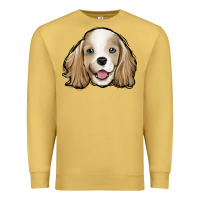 Antique Gold cocker spaniel Premium Sweatshirt - Jasminsmagicworld
