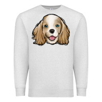 Oatmeal Heather cocker spaniel Premium Sweatshirt - Jasminsmagicworld