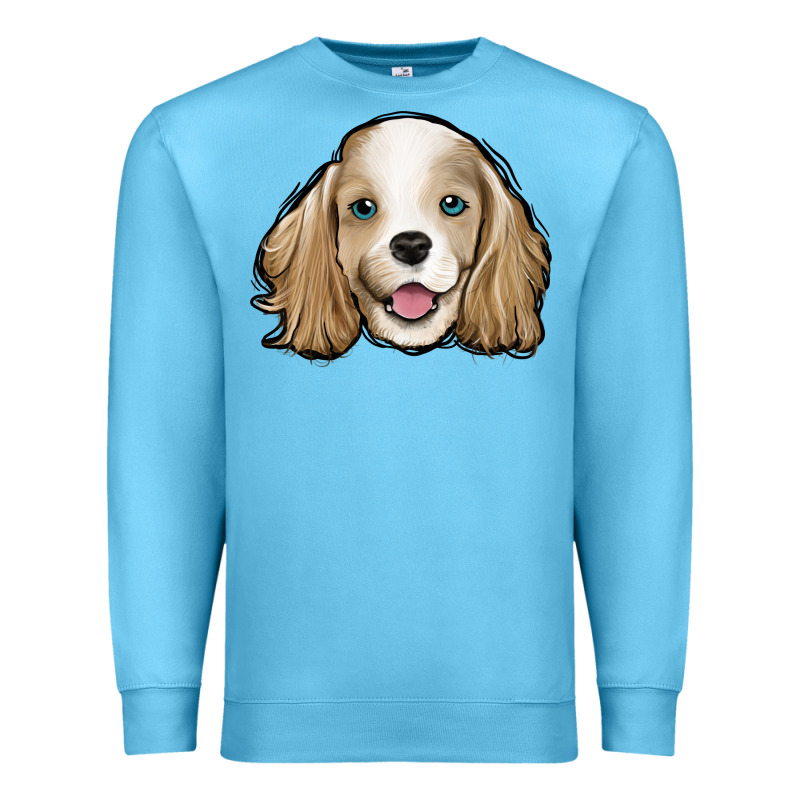 Cocker Spaniel Premium Sweatshirt by Jasminsmagicworld | Teevron