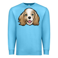 Ocean Blue cocker spaniel Premium Sweatshirt - Jasminsmagicworld