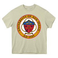 Mossy university of san diego Heavy Core Tee - linhVisuals
