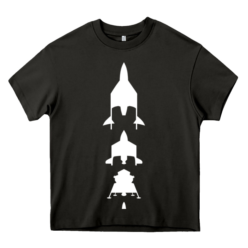 Virgin Galactic Evolution Heavy Core Tee by linhVisuals | Teevron