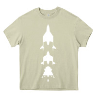 Mossy Virgin Galactic Evolution Heavy Core Tee - linhVisuals