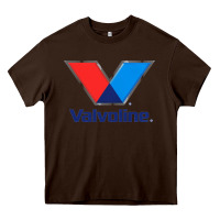Chocolate Brown Valvoline Heavy Core Tee - linhVisuals