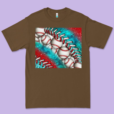 Baseball And Gemstone Tumbler Premium Tee Designed By Bundleandbundleshop