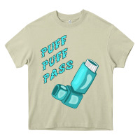 Mossy puff puff pass inhaler Heavy Core Tee - linhVisuals