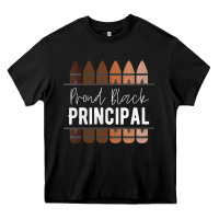 Black womens proud black principal, black history month school principal v n Heavy Core Tee - linhVisuals