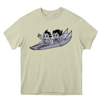 Mossy newastro boy and uran Heavy Core Tee - linhVisuals