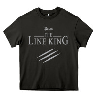 Asphalt funny drugs the line king design Heavy Core Tee - linhVisuals