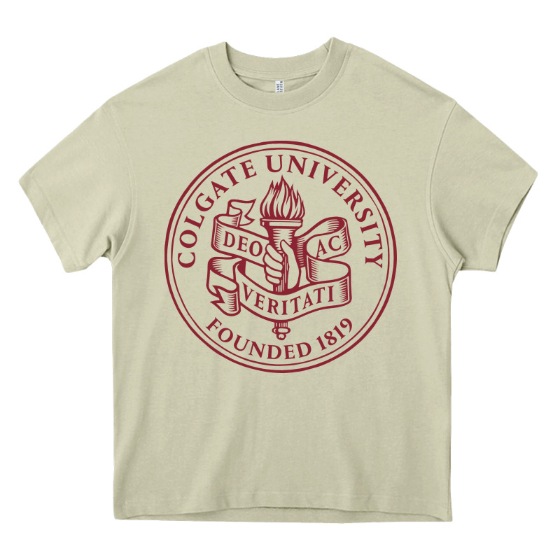 Colgate University Seal Heavy Core Tee by linhVisuals | Teevron
