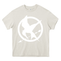 Cream The Hunger Games Trilogy Heavy Core Tee - linhVisuals