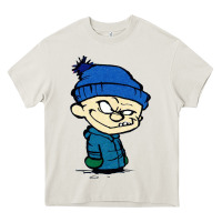 Cream calvin Heavy Core Tee - linhVisuals