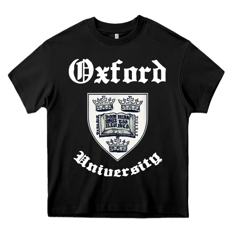 Vintage Oxford University 80s 90s Heavy Core Tee by linhVisuals | Teevron