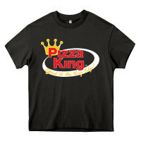 Asphalt pizza king cowboy Heavy Core Tee - linhVisuals