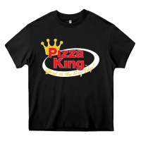 Pizza King Cowboy Heavy Core Tee | Teevron