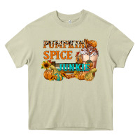 Mossy Pumpkin Spice Junkie Heavy Core Tee - FaDigitalArtStudio