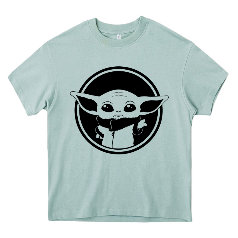 Newbaby Yoda 01 Heavy Core Tee by linhVisuals | Teevron