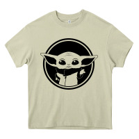 Mossy newbaby yoda 01 Heavy Core Tee - linhVisuals