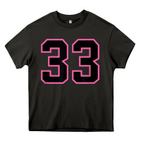 Asphalt number 33 sports jersey athlete fan pink black lucky number t shirt Heavy Core Tee - linhVisuals