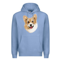 Colony Blue Corgi Premium Hoodie - Jasminsmagicworld