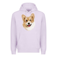 Lilac Corgi Premium Hoodie - Jasminsmagicworld