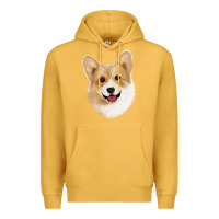Mustard Corgi Premium Hoodie - Jasminsmagicworld