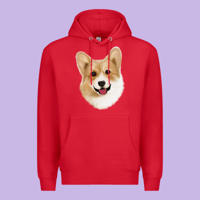 Corgi Premium Hoodie Designed By Jasminsmagicworld