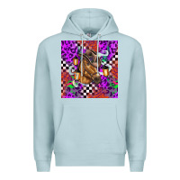 Blue Mist halloween horse Premium Hoodie - BarkalooDesign