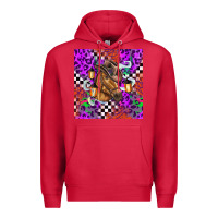 Cardinal halloween horse Premium Hoodie - BarkalooDesign