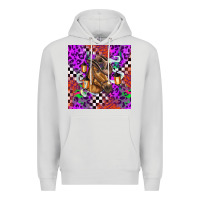 Dove Grey halloween horse Premium Hoodie - BarkalooDesign