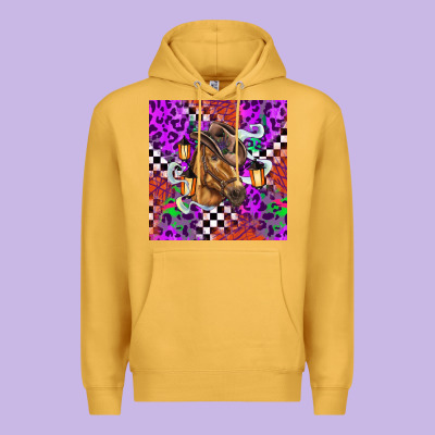 Halloween Horse Premium Hoodie Designed By Barkaloodesign