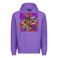 Purple halloween horse Premium Hoodie - BarkalooDesign