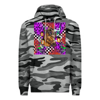 Slate Camo halloween horse Premium Hoodie - BarkalooDesign