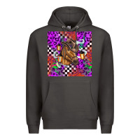 Smoke halloween horse Premium Hoodie - BarkalooDesign