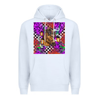 White halloween horse Premium Hoodie - BarkalooDesign