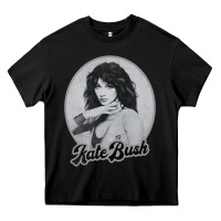 Black kate bush legend song Heavy Core Tee - linhVisuals
