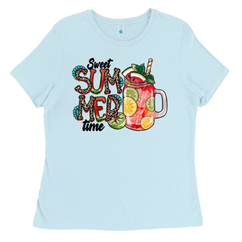 Sweet Summer Time Ladies Tee by CowhideDigitalArt | Teevron