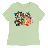 Matcha Sweet Summer Time Ladies Tee - CowhideDigitalArt