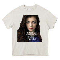 Cream Lorde Heavy Core Tee - linhVisuals