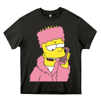 Asphalt newbart simpson camron Heavy Core Tee - linhVisuals