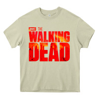 Mossy the walking dead blood Heavy Core Tee - linhVisuals