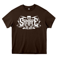 Chocolate Brown santa fe klan merch santa  , Heavy Core Tee - linhVisuals