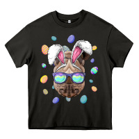 Asphalt rhino easter bunny ears funny easter eggs hunting sweatshirt Heavy Core Tee - linhVisuals