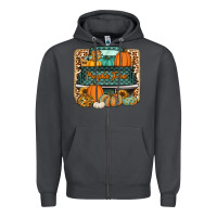Smoke pumpkin farm truck Zipper Hoodie - Jasminsmagicworld
