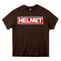 Chocolate Brown Meantime Helmet Heavy Core Tee - linhVisuals