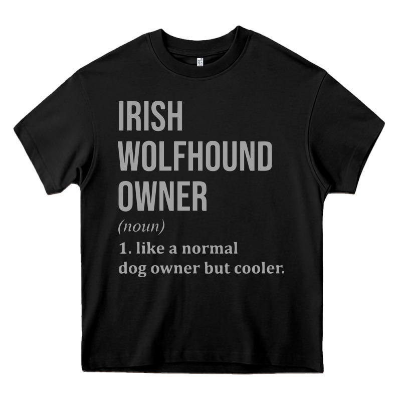 Irish Wolfhound Dog Funny Classic Heavy Core Tee by linhVisuals | Teevron