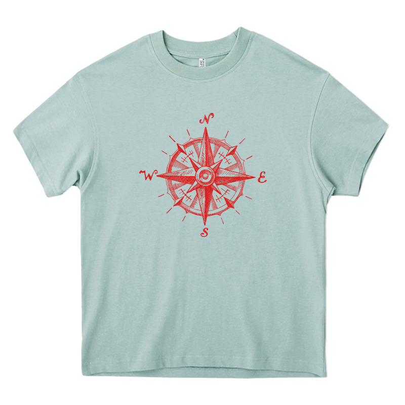 Compass Heavy Core Tee by linhVisuals | Teevron