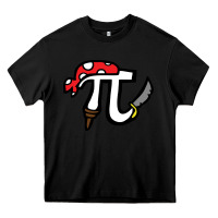 Black pi pirate Heavy Core Tee - linhVisuals