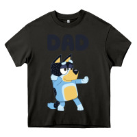 Asphalt Bluey Dad Heavy Core Tee - linhVisuals